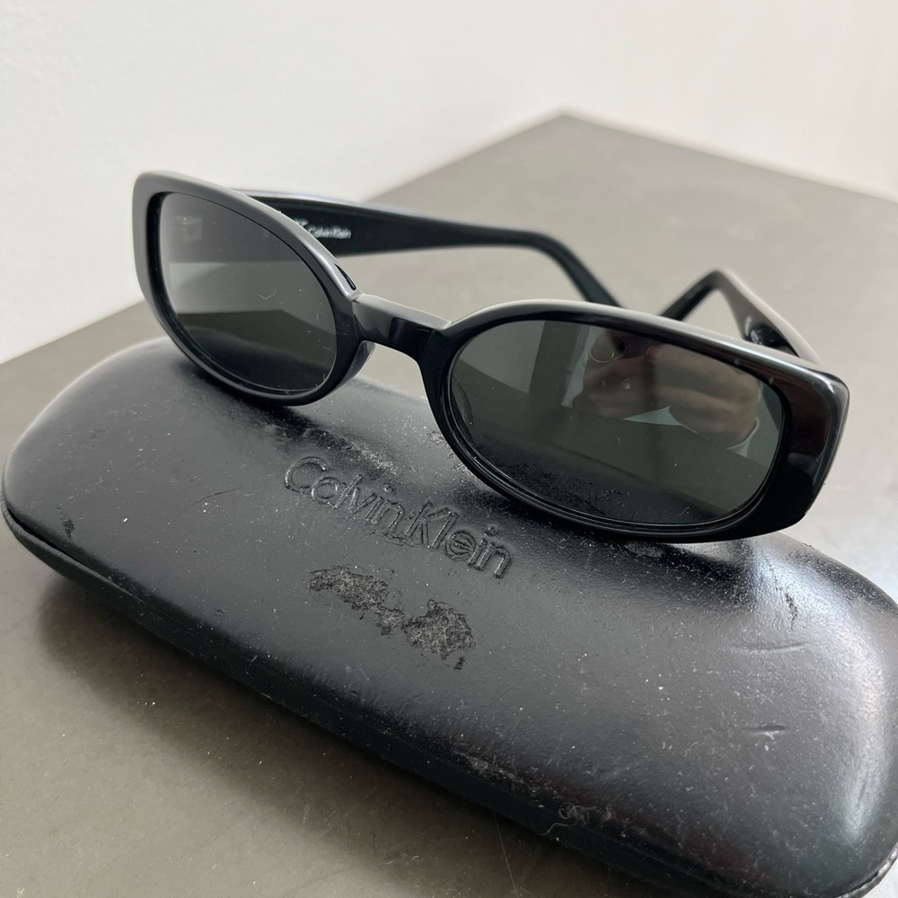 Calvin Klein black sunglasses